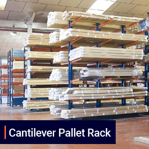 Cantilever Pallet Rack Example