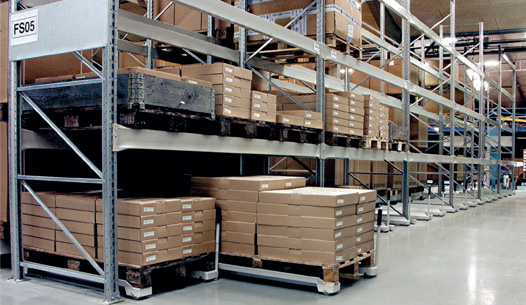 Roll-out Pallet Rack